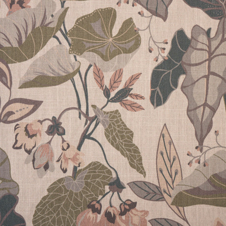 Polyester Tropical Print Upholstery Fabric Delia