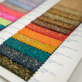 Deluxe Nylon Spandex Lurex Fabric - Color Card, 25 Colors (1 Swatch Card)