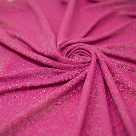Deluxe Nylon Spandex Lurex Fabric - Vibrant Metallic Stretch, 58" Width, 4-Way Stretch (1 Yard)