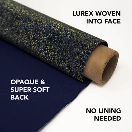 Nylon Spandex Lurex Fabric