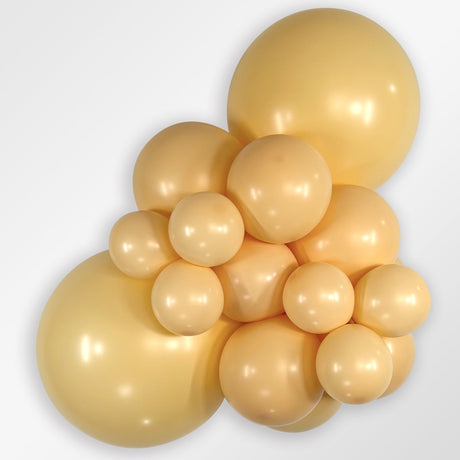 Latex Balloons 11 Inch Sempertex Deluxe Peach Blush
