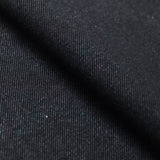 Hot Denim Cotton Poly Spandex Fabric - Denim Blue And Black, Solid, 58/60" Width (1 Yard)