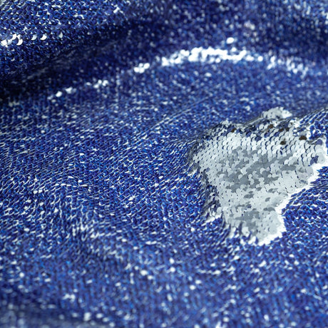Flip Sequin Spandex Denim Print