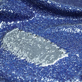 Flip Sequin Spandex Denim Print