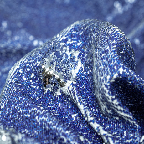Flip Sequin Spandex Denim Print