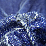 Flip Sequin Spandex Denim Print