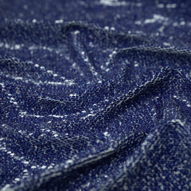 Flip Sequin Spandex Denim Print