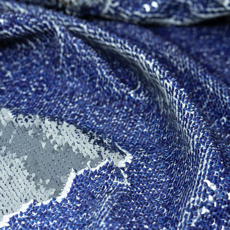 Flip Sequin Spandex Denim Print