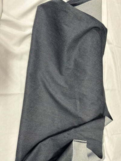 1 Yard Navy Denim Fabric Durable Cotton Material for Apparel and Crafts width