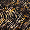 Desert Zebra Nylon Spandex Fabric - Zebra Foil Print, 56" Width (1 Yard)
