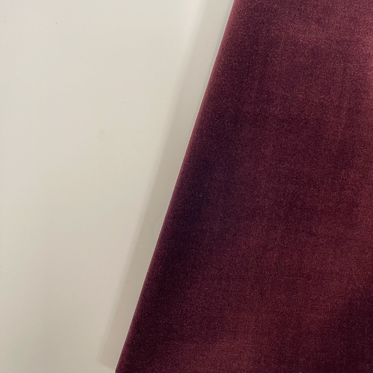 Velvet Upholstery Fabric by the Yard - Deveraux Plain Soft Woven