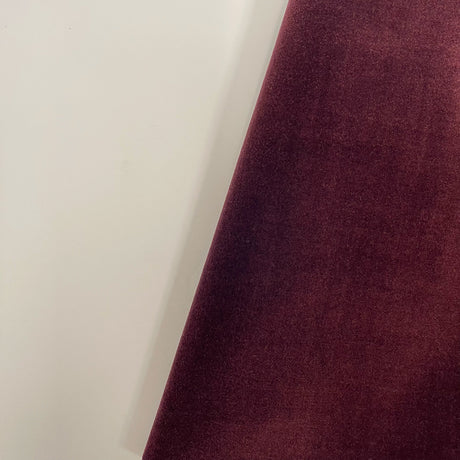 Velvet Upholstery Fabric by the Yard - Deveraux Plain Soft Woven