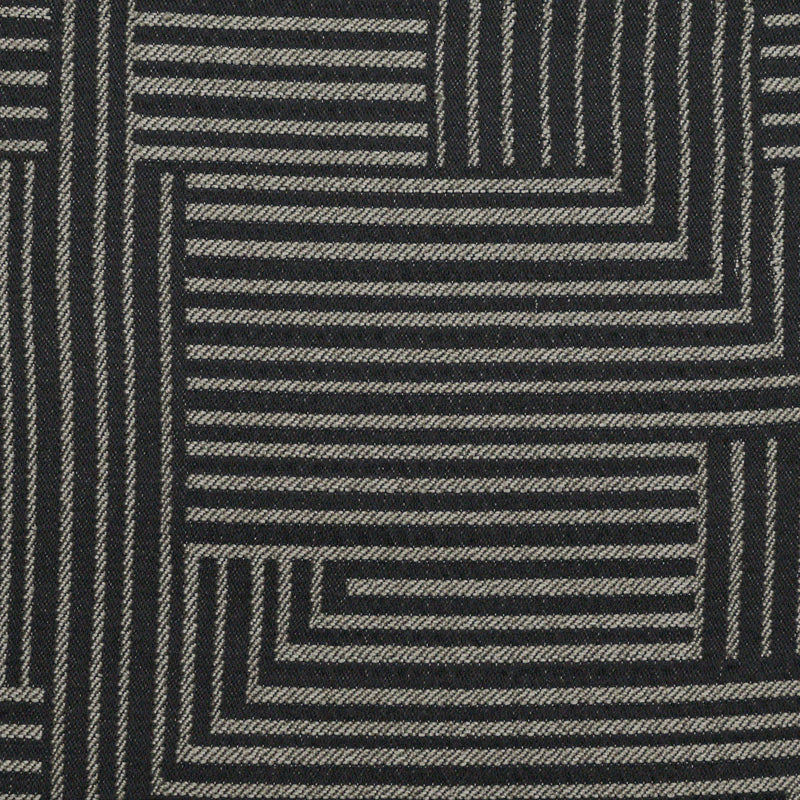 Organza Drapery Fabric DEVO Geometric Design 110"
