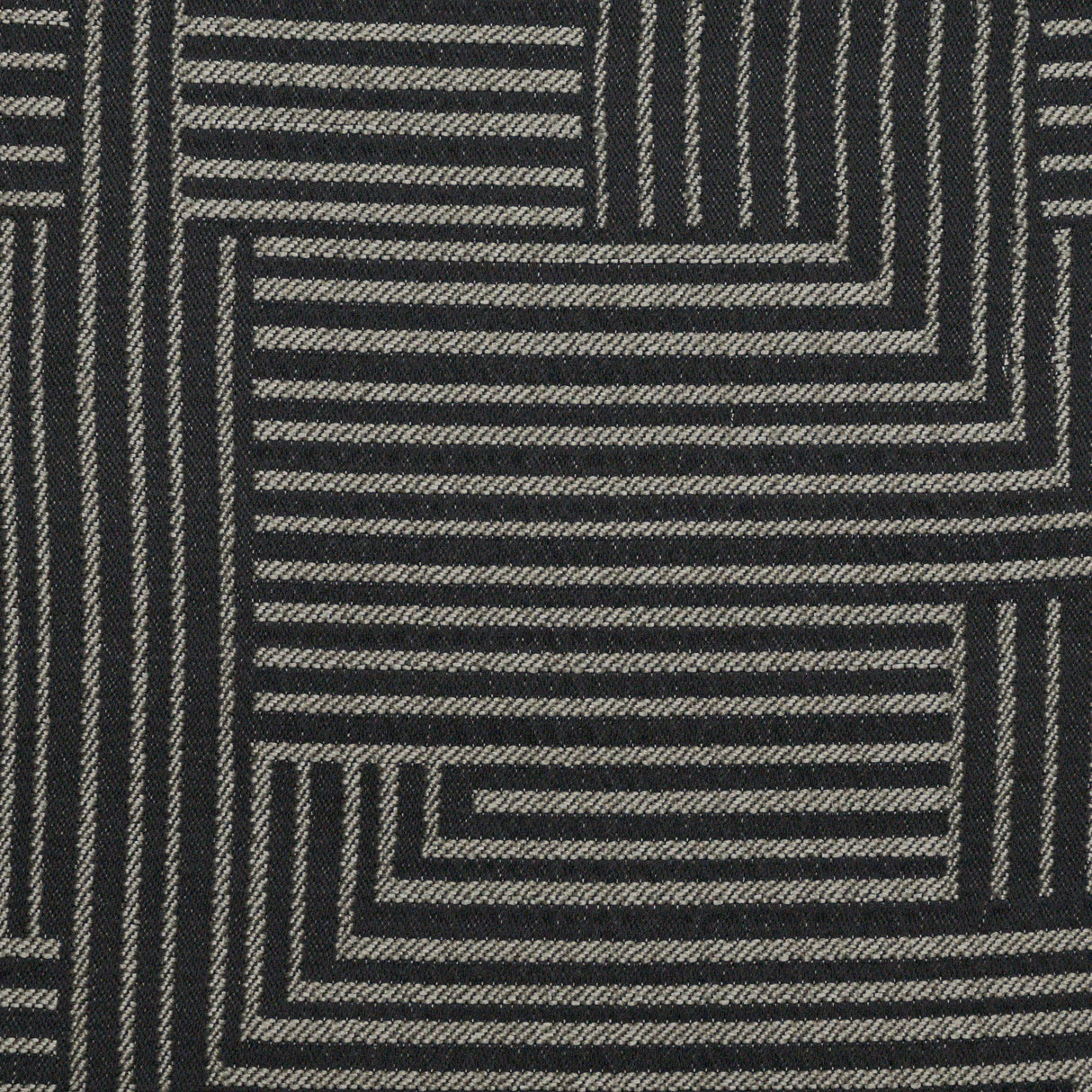 Organza Drapery Fabric DEVO Geometric Design 110"