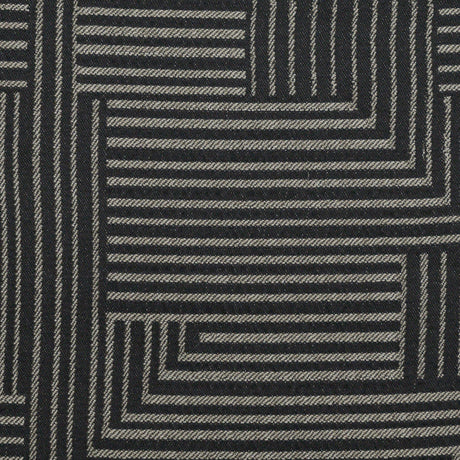 Organza Drapery Fabric DEVO Geometric Design 110"