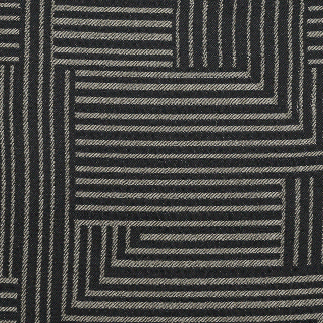 Organza Drapery Fabric DEVO Geometric Design 110"