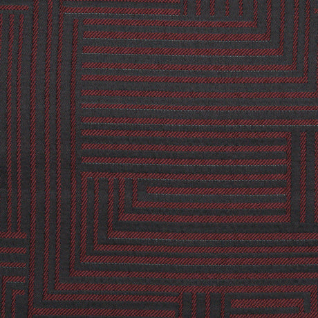 Organza Drapery Fabric DEVO Geometric Design 110"