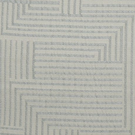 Organza Drapery Fabric DEVO Geometric Design 110"