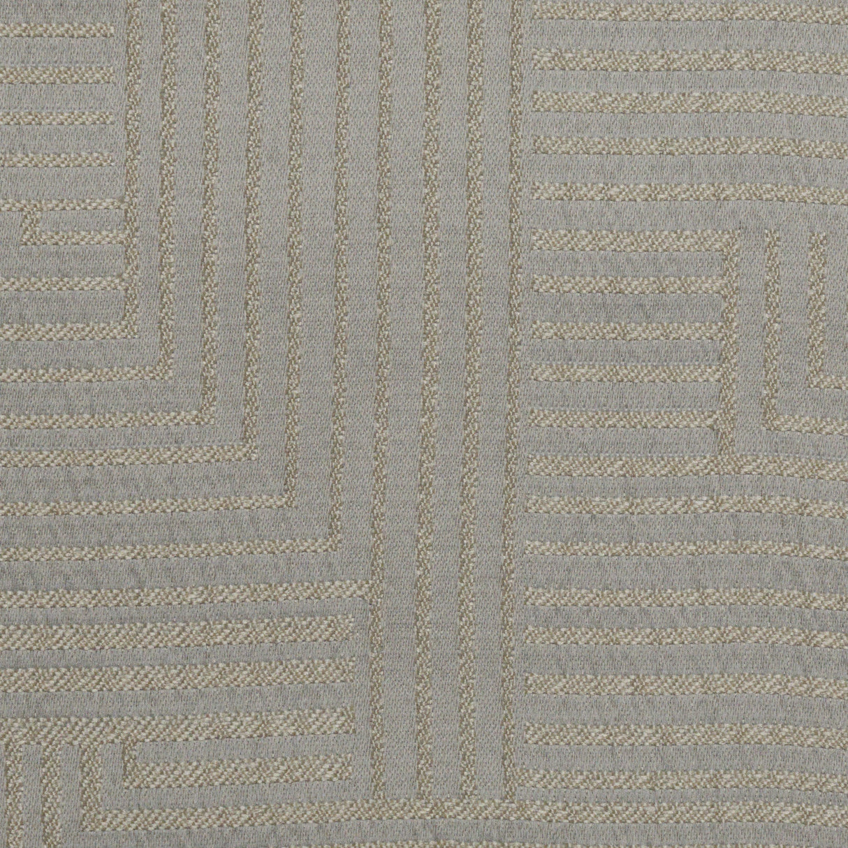 Organza Drapery Fabric DEVO Geometric Design 110"