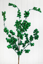 18” Metallic Dew Berry Spray - Emerald