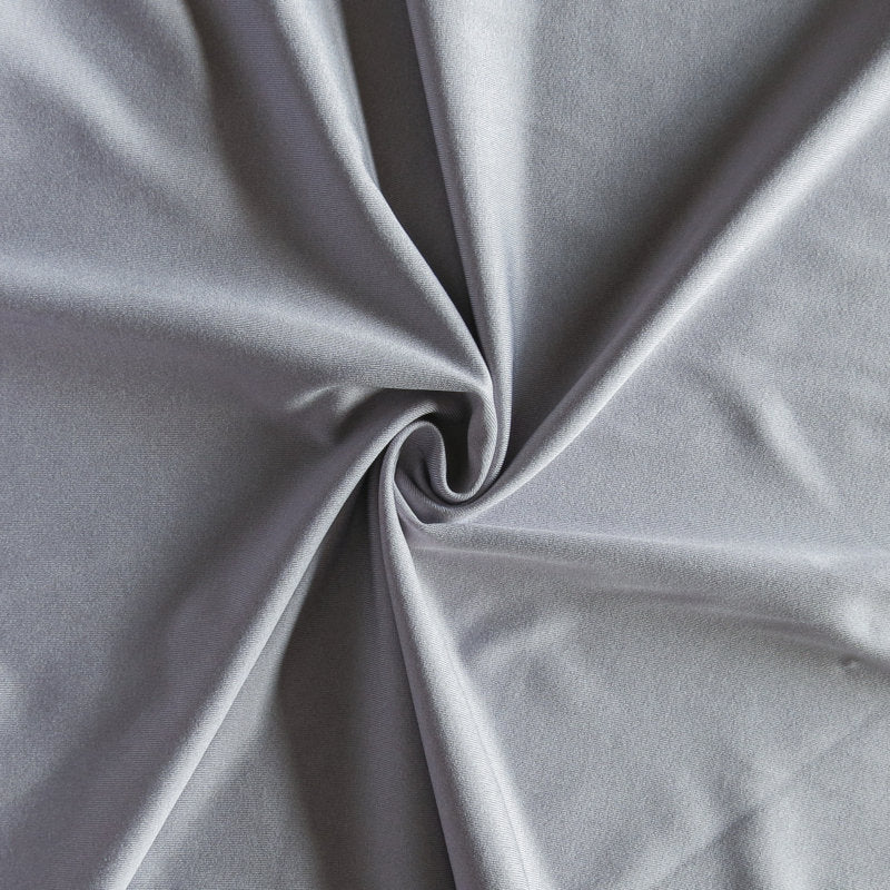 Athletic Jersey Knit Fabric - Heathered Raindrops Poly Spandex