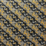 Polyester Fabric Diagonal Tiare Lei Print