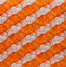 Diagonal Tiare Lei Polyester Fabric - Traditional Polynesian Tattoo Print, 36" X 45" (1 Yard)
