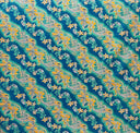 Polyester Fabric Diagonal Tiare Lei Print