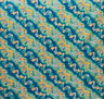 Diagonal Tiare Lei Polyester Fabric - Traditional Polynesian Tattoo Print, 36" X 45" (1 Yard)