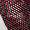 Diamond Mesh With Foil Poly Spandex Fabric - 12 Colorways, 4-Way Stretch Diamond Mesh, 58/60" Width (1 Yard)