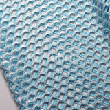Diamond Mesh With Foil Poly Spandex Fabric - 12 Colorways, 4-Way Stretch Diamond Mesh, 58/60" Width (1 Yard)