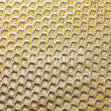 Diamond Mesh With Foil Poly Spandex Fabric - 12 Colorways, 4-Way Stretch Diamond Mesh, 58/60" Width (1 Yard)