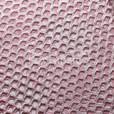 Diamond Mesh With Foil Poly Spandex Fabric - 12 Colorways, 4-Way Stretch Diamond Mesh, 58/60" Width (1 Yard)