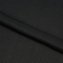 Diamond Jacquard Stretch Mesh Polyester Spandex Fabric - Black, White Diamond Pattern, 56" Width (1 Yard)