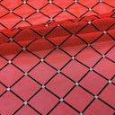 Diamonds Flocked Stretch Mesh Nylon Spandex Fabric - Flocked Glitter Mesh, 58/60" Width (1 Yard)