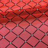 Diamonds Flocked Stretch Mesh Nylon Spandex Fabric - Black, Red, White, Skin, Burgundy, Kelly, Navy Diamond Flocked Mesh, 58/60" Cut Width, 54" Usable Width (1 Yard)