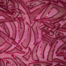 Diana Mesh Sequin Fabric - Cream, Fuchsia, 58" Width (1 Yard)