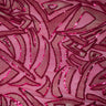 Mesh Sequin Fabric Cream and Fuchsia