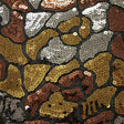 Stretch Mesh Sequin Black Fabric