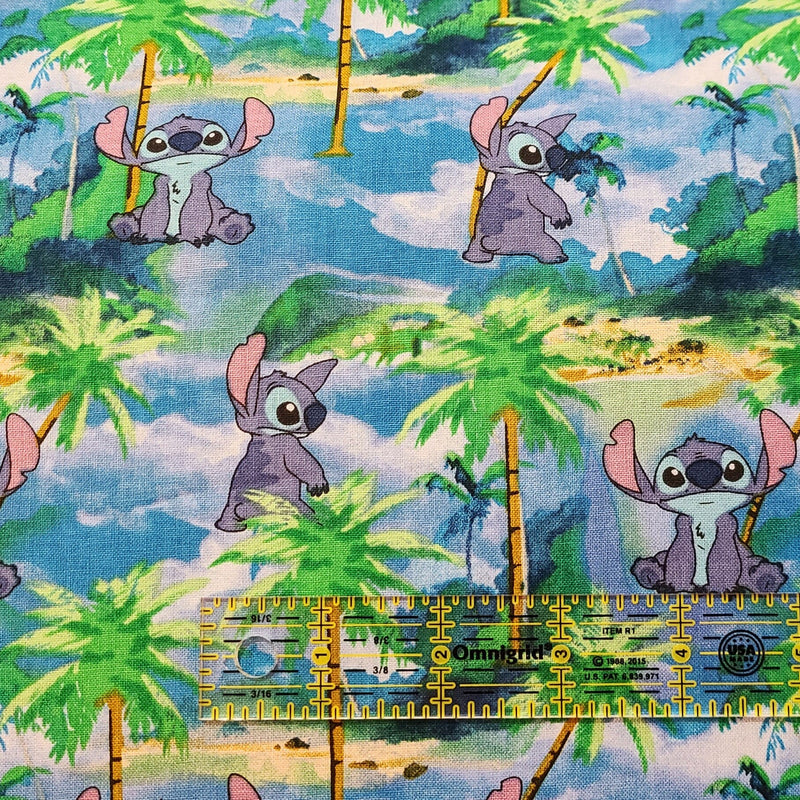 Quilting Cotton Disney Lilo & Stitch Stitch Allover