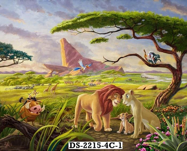 Fabric Panel Disney Lion King Kids Remember Who You Are 36"x44"