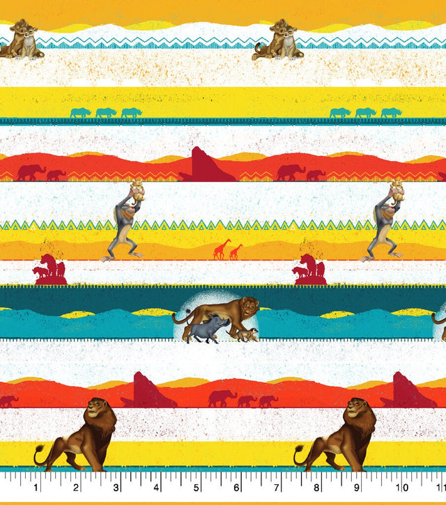 Quilting Cotton Disney Lion King Prideland