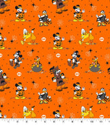 Quilting Cotton Disney Mickey Friends Pack Halloween