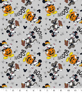 Quilting Cotton Disney Mickey Minnie Boo Halloween