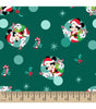 Stretch Knit Disney Mickey Mouse Christmas Fabric