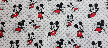 Quilting Cotton Totally Mickey Toss Disney Mickey Mouse