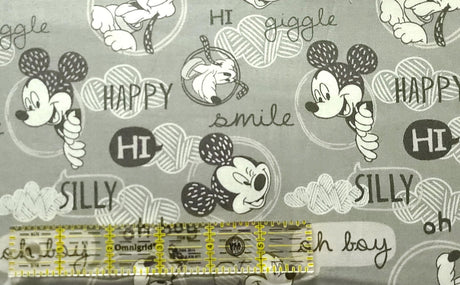 Quilting Cotton Disney Mickey Oh Boy 100% Cotton Camelot