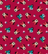 Quilting Cotton Disney Minnie Head Toss