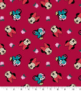 Quilting Cotton Disney Minnie Head Toss