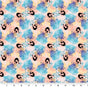 Quilting Cotton Disney Mulan Watercolor 100% Cotton Fabric